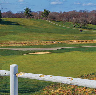 Golf course near Seascape at Weymouth